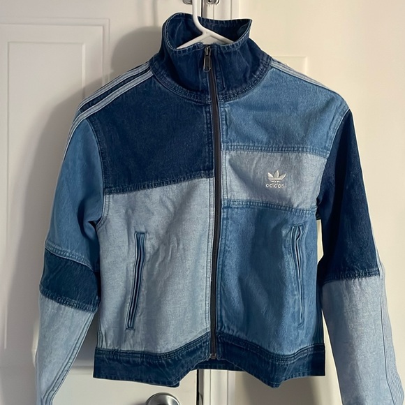 adidas Jackets & Blazers - adidas KSENIA jean jacket BRAND NEW